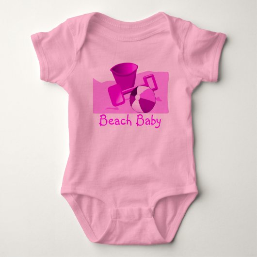 Beach Baby Romper (Voorkant)