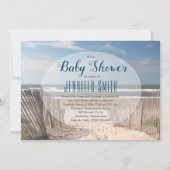 Beach Baby shower Kaart (Voorkant)