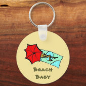 Beach Baby - sleutelhanger (Voorkant)