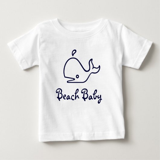 "Beach Baby" T-Shirt (Voorkant)