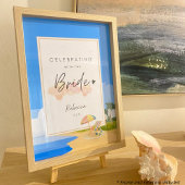 Beach Bachelorette | Kippen partij aangepast Perfect Poster