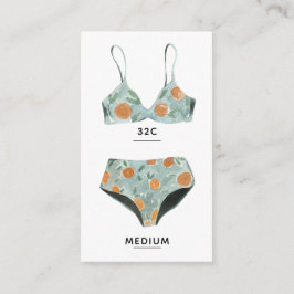 Beach Bachelorette Lingerie-insteekkaart Informatiekaartje