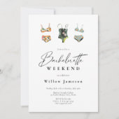 Beach Bachelorette Party Kaart (Voorkant)