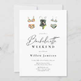 Beach Bachelorette Party Kaart