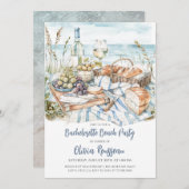 Beach Bachelorette Party Waterverf Kaart (Voorkant / Achterkant)