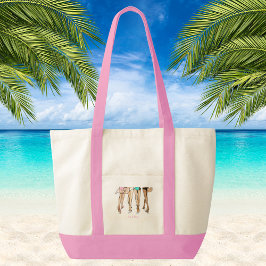 Beach Bachelorette Party Weekend Bride Squad Tote Bag
