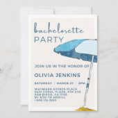 Beach Bachelorette Party Weekend Kaart (Voorkant)