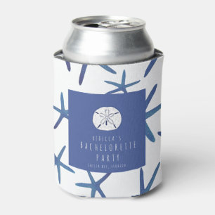 Beach Bachelorette van Starfish Sand Dollar Florid Blikjeskoeler