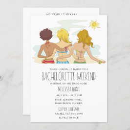 Beach Bachelorette Weekend Getaway Kaart