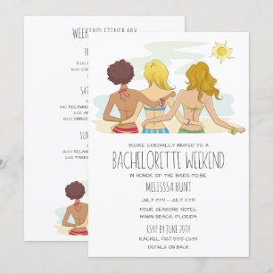 Beach Bachelorette Weekend Getaway Kaart