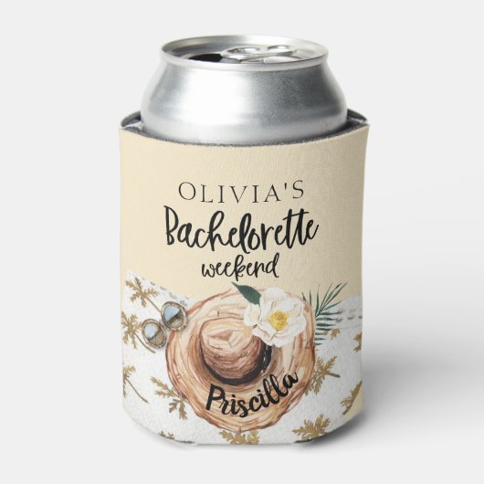 Beach Bachelorette Weekend Koelbox Blikjeskoeler (Blikje Voorkant)