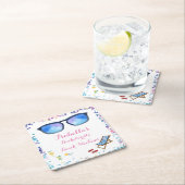 Beach Bachelorette Weekend Party Onderzetter (Insitu)