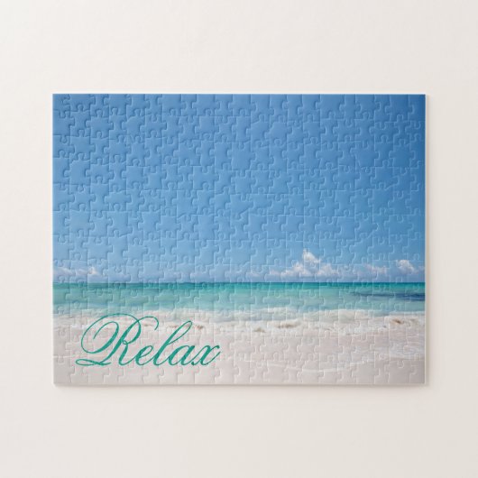 Beach Backgroud Legpuzzel (Horizontaal)