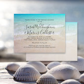 Beach Background Briefkaart Weddenschap