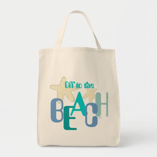 Beach Bag Tote Bag (Voorkant)