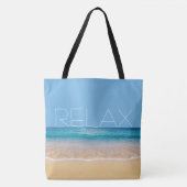 Beach Bag Tote Bag (Voorkant)