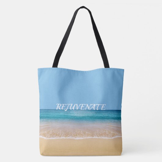 Beach Bag Tote Bag (Achterkant)