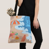 Beach Bag Tote Bag (Dichtbij)