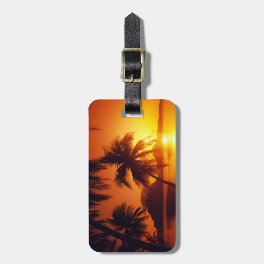 Beach Bagagelabel (Voorkant verticaal)