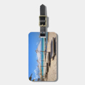 Beach bagagelabel (Voorkant verticaal)