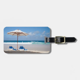 Beach Bagagelabel