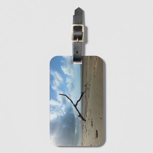 BEACH BAGAGELABEL (Voorkant (verticaal))