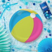 Beach Ball | Beach Thema | Pool Party Papieren Bordje (Feest)