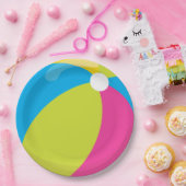 Beach Ball | Beach Thema | Pool Party Papieren Bordje (Feest)