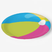 Beach Ball | Beach Thema | Pool Party Papieren Bordje (Gekanteld)