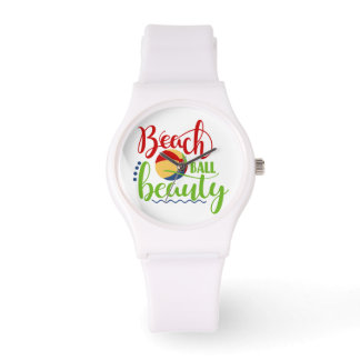 Beach Ball Beauty Summer Watch Horloge