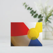 Beach Ball Briefkaart (Staand voorkant)