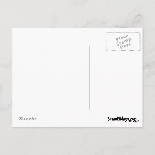 Beach Ball Briefkaart (Achterkant)