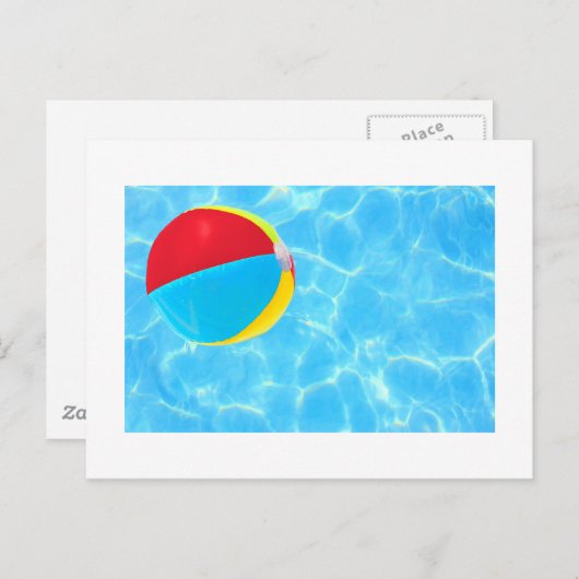 Beach Ball Briefkaart (Voorkant / Achterkant)