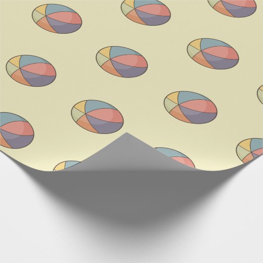 Beach Ball Cadeaupapier (Hoek)