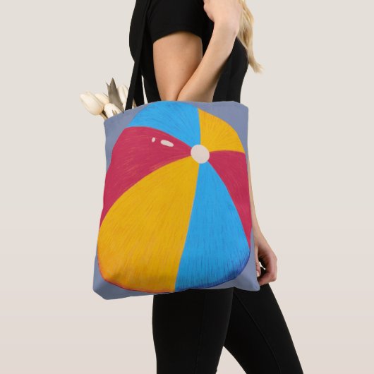Beach Ball Canvas tas (Dichtbij)