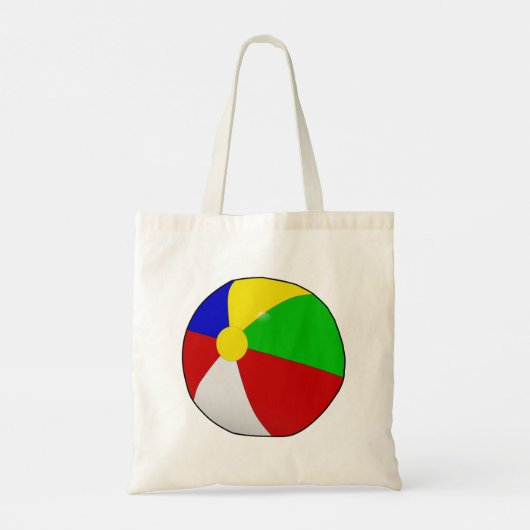 Beach Ball Canvas tas (Achterkant)