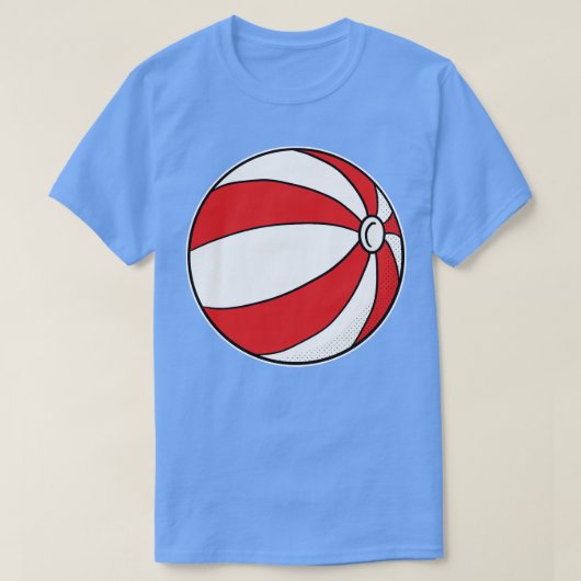Beach Ball Fun TShirt (Design voorkant)