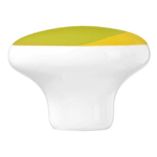 Beach Ball Keramische Knop (Zijkant)