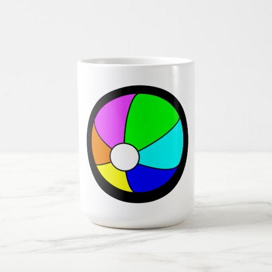 Beach Ball Koffiemok (Center)