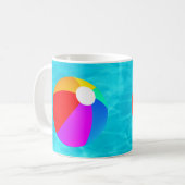 Beach Ball Koffiemok (Voorkant links)