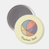 Beach Ball Magneet (Voorkant / Achterkant)