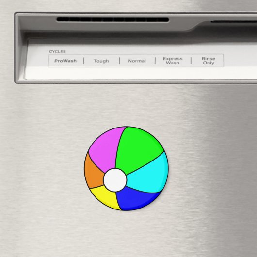 Beach Ball Magneet (Insitu (Vaatwasser))