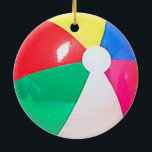 "Beach ball"-ontwerpopdraden en -producten Keramisch Ornament<br><div class="desc">Een reeks cadeaus en producten met dit coole balldesign. Alle producten zijn volledig aanpasbaar,  wat betekent dat u een tekst (een naam of een witte slogan misschien) kunt toevoegen en een echt uniek en individueel product of geschenk voor uzelf,  een geliefde,  een familielid of een vriend kunt creëer.</div>