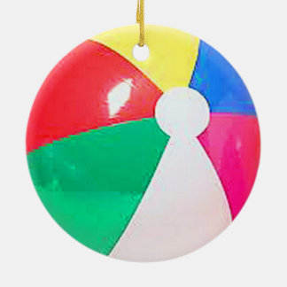 "Beach ball"-ontwerpopdraden en -producten Keramisch Ornament