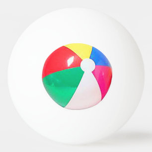 "Beach ball"-ontwerpopdraden en -producten Pingpongbal