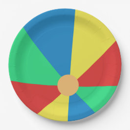 Beach Ball Papieren Bordje