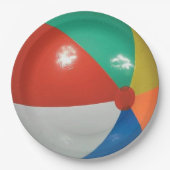 Beach Ball Papieren Bordje (Voorkant)
