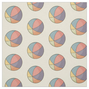 Beach Ball Patroon Stof