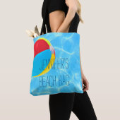 Beach Ball Persoonlijk Tote Bag (Dichtbij)
