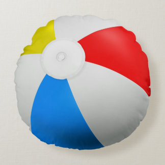 Beach Ball Pillow Pouf Rond Kussen